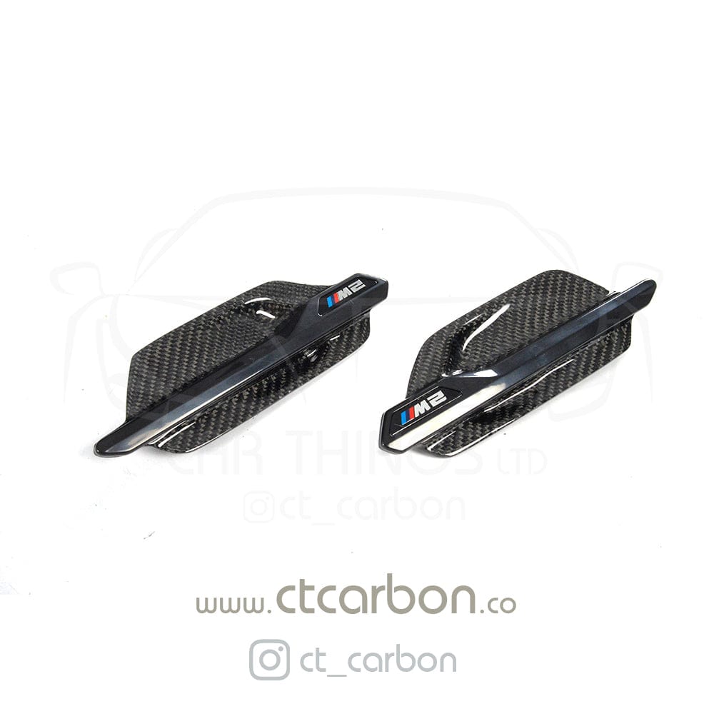 CT CARBON Side Vents BMW M2 / M2C F87 CARBON FIBRE SIDE VENTS