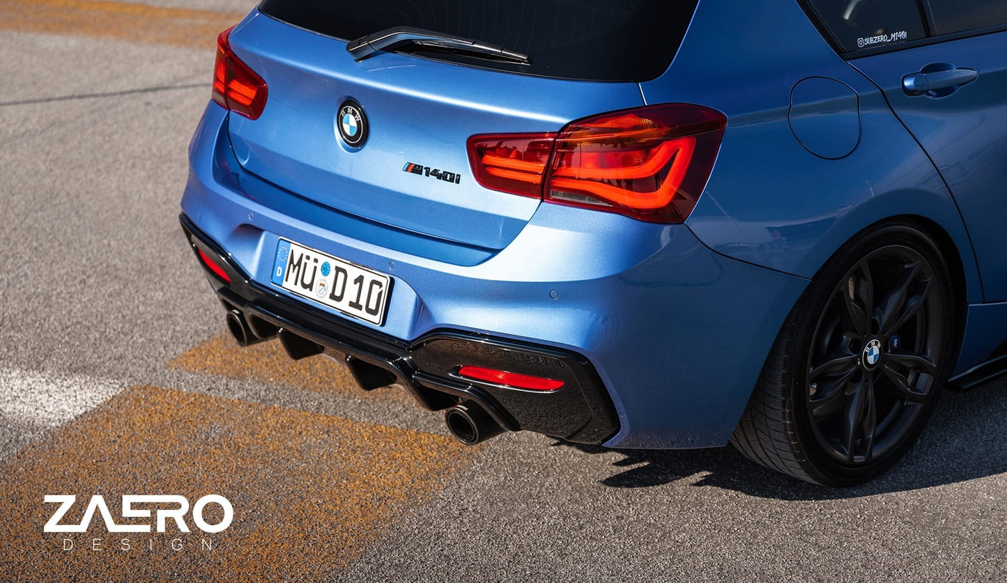 Diffuser BMW 1-serie F20 | F21 M135i & M140i LCI - Zaero Design