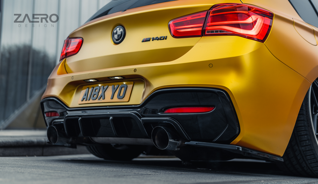 Diffuser flaps BMW 1-serie F20 I F21 LCI - Zaero Design