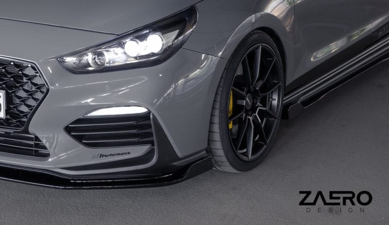 Front splitter Hyundai i30N Hatchback & Fastback - Zaero Design