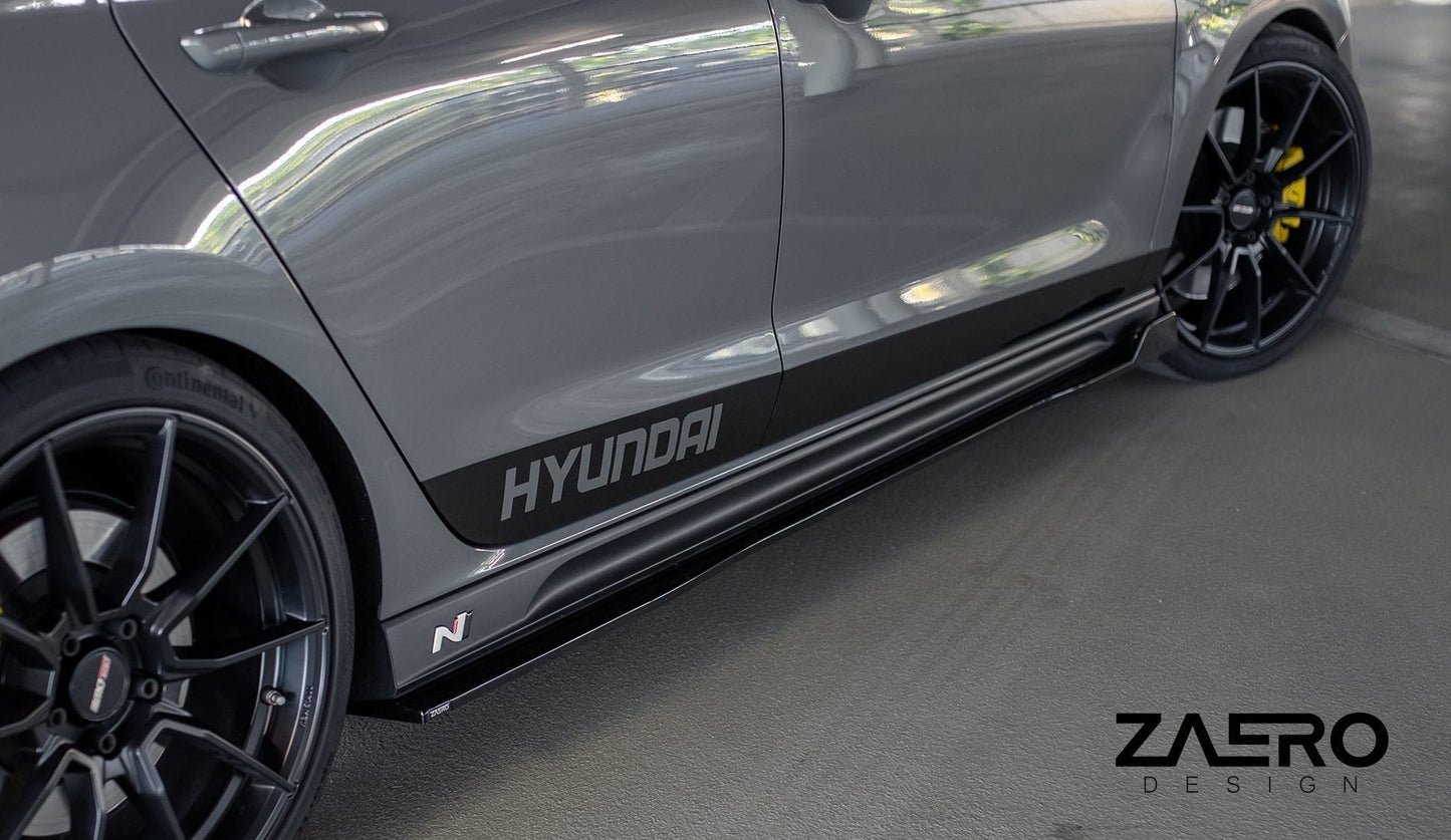 Side skirts Hyundai i30N Hatchback & Fastback - Zaero Design