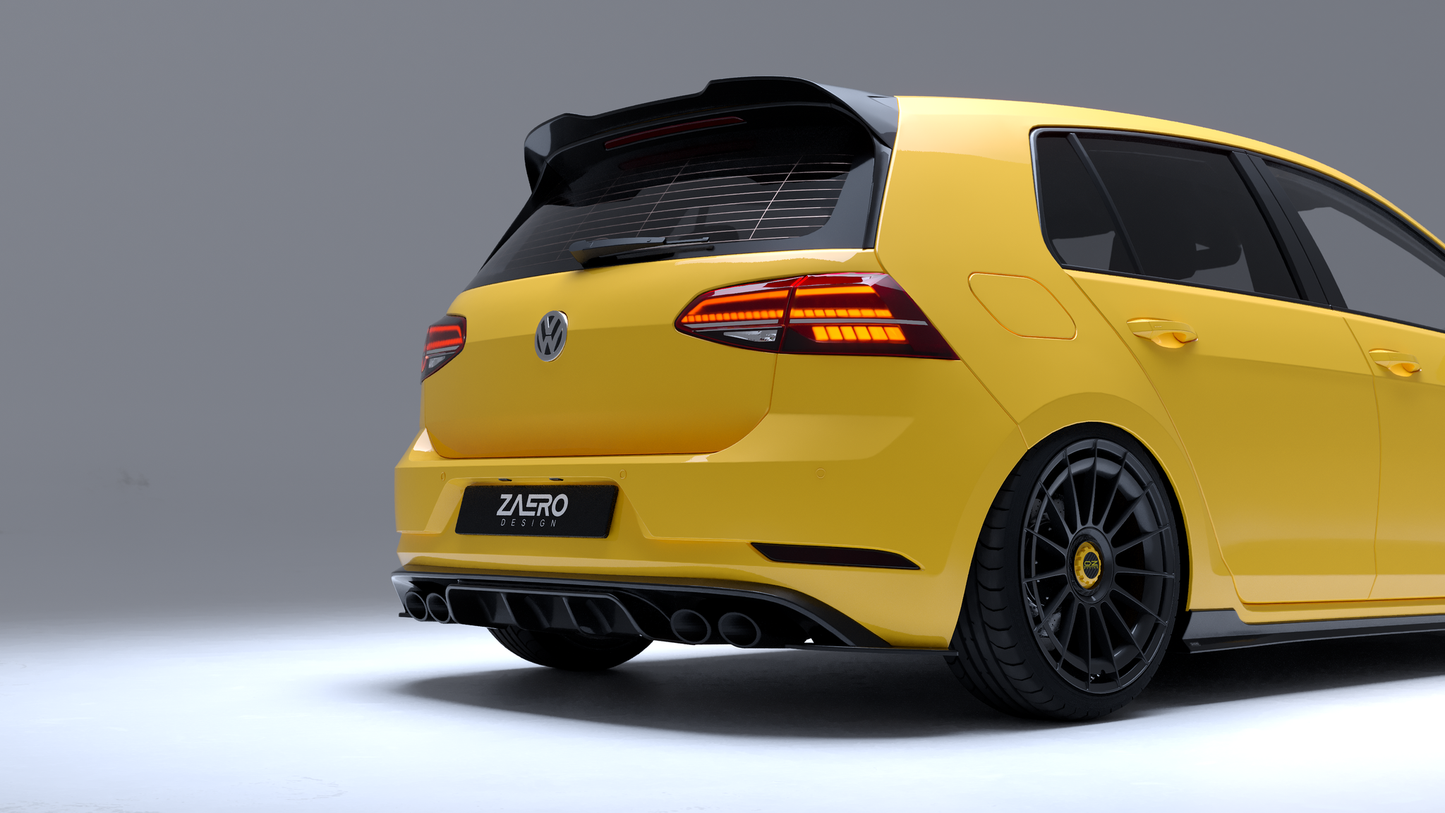 Diffuser VW Golf 7.5 R - Zaero Design