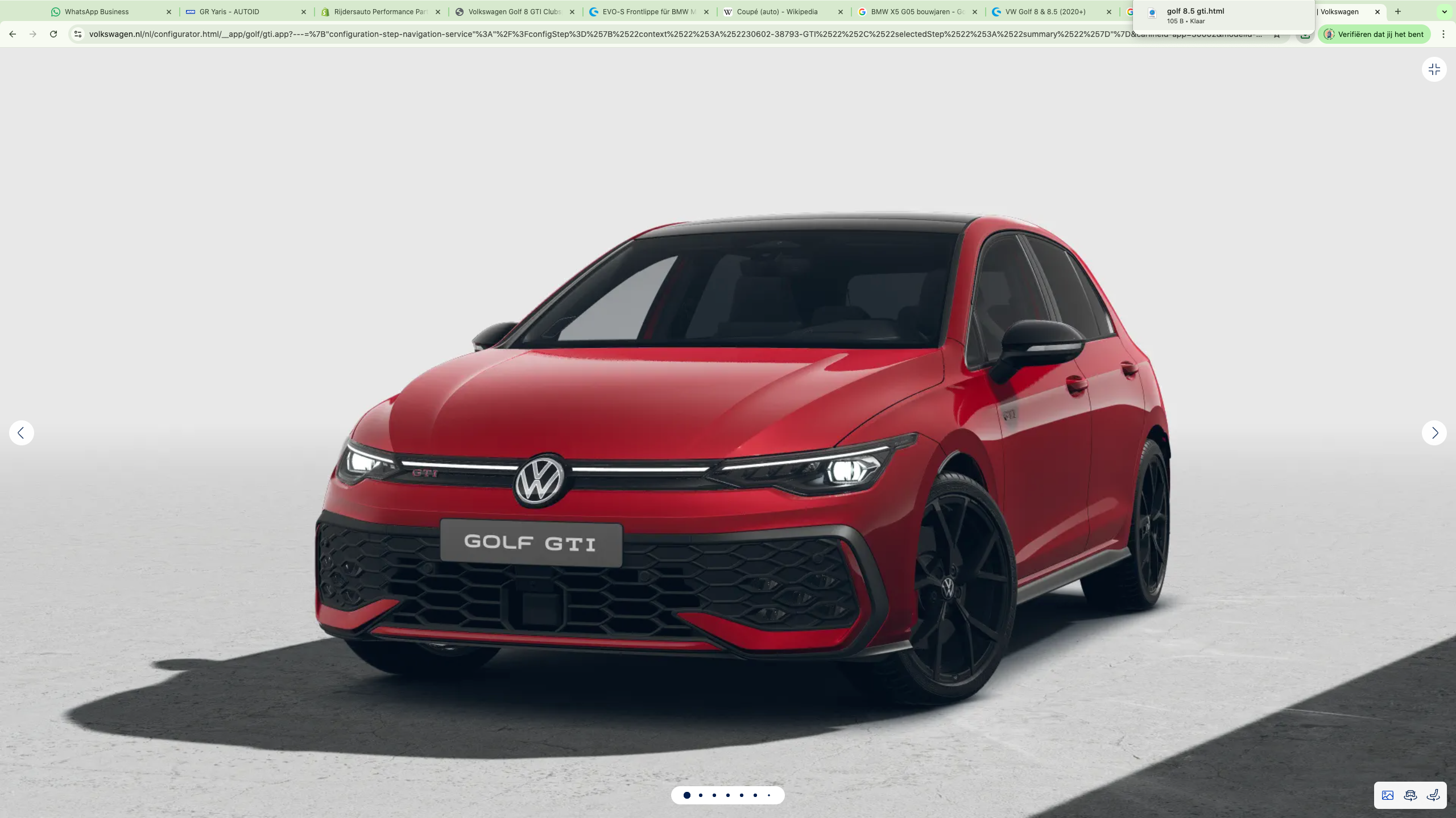 Volkswagen Golf 8.5 GTI (2025+)