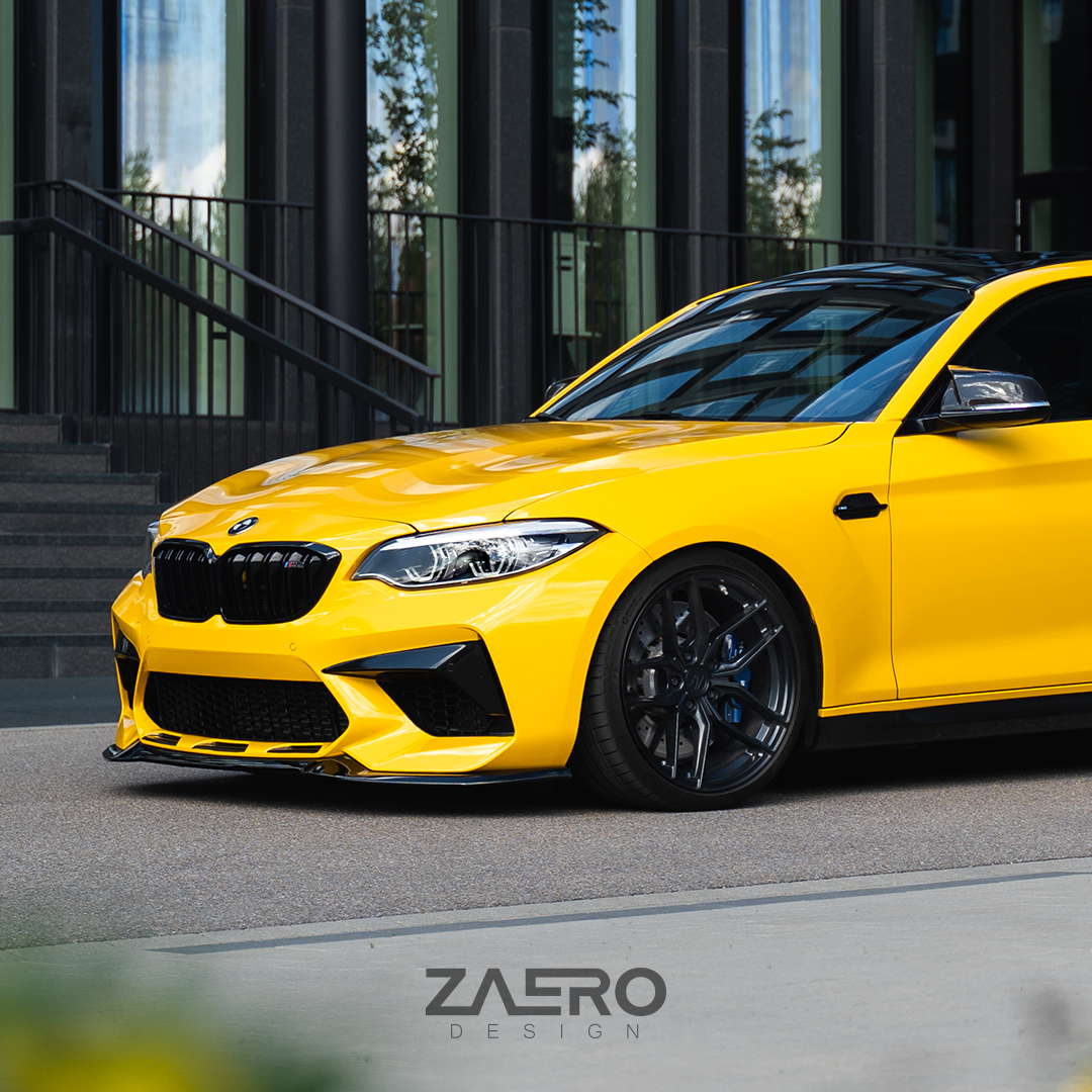 Front splitter BMW M2 F87 Competition - Zaero Design