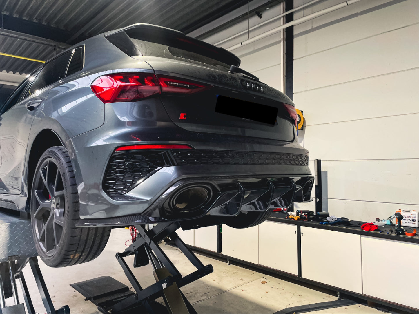 Diffuser carbon fibre Audi RS3 8Y - sportback