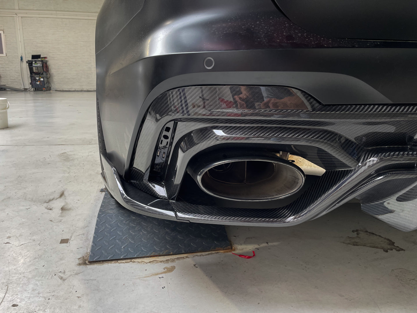 Carbon fibre diffuser Audi RS6/RS7 C8