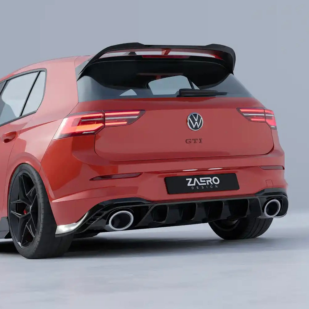 Rear spoiler VW Golf 8 Clubsport & R - Zaero-Design