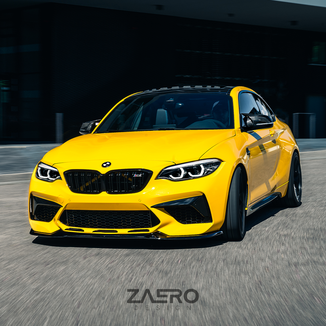 Front splitter BMW M2 F87 Competition - Zaero Design