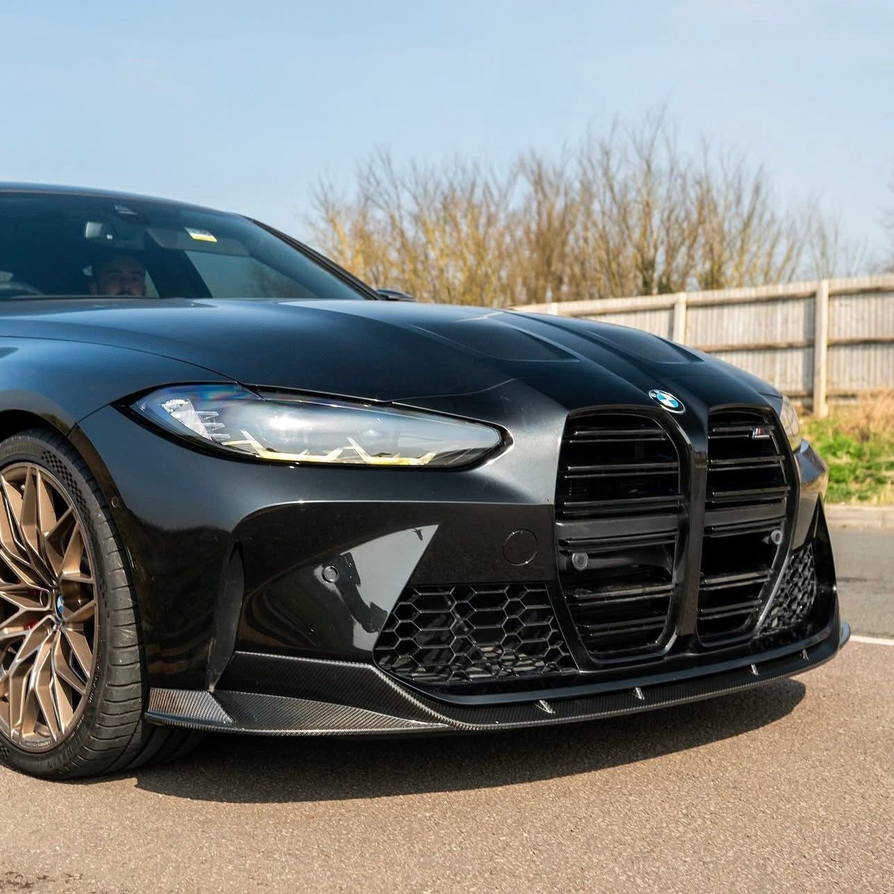 Carbon fibre front splitter G80/G81/G82/G83 BMW M3/M4