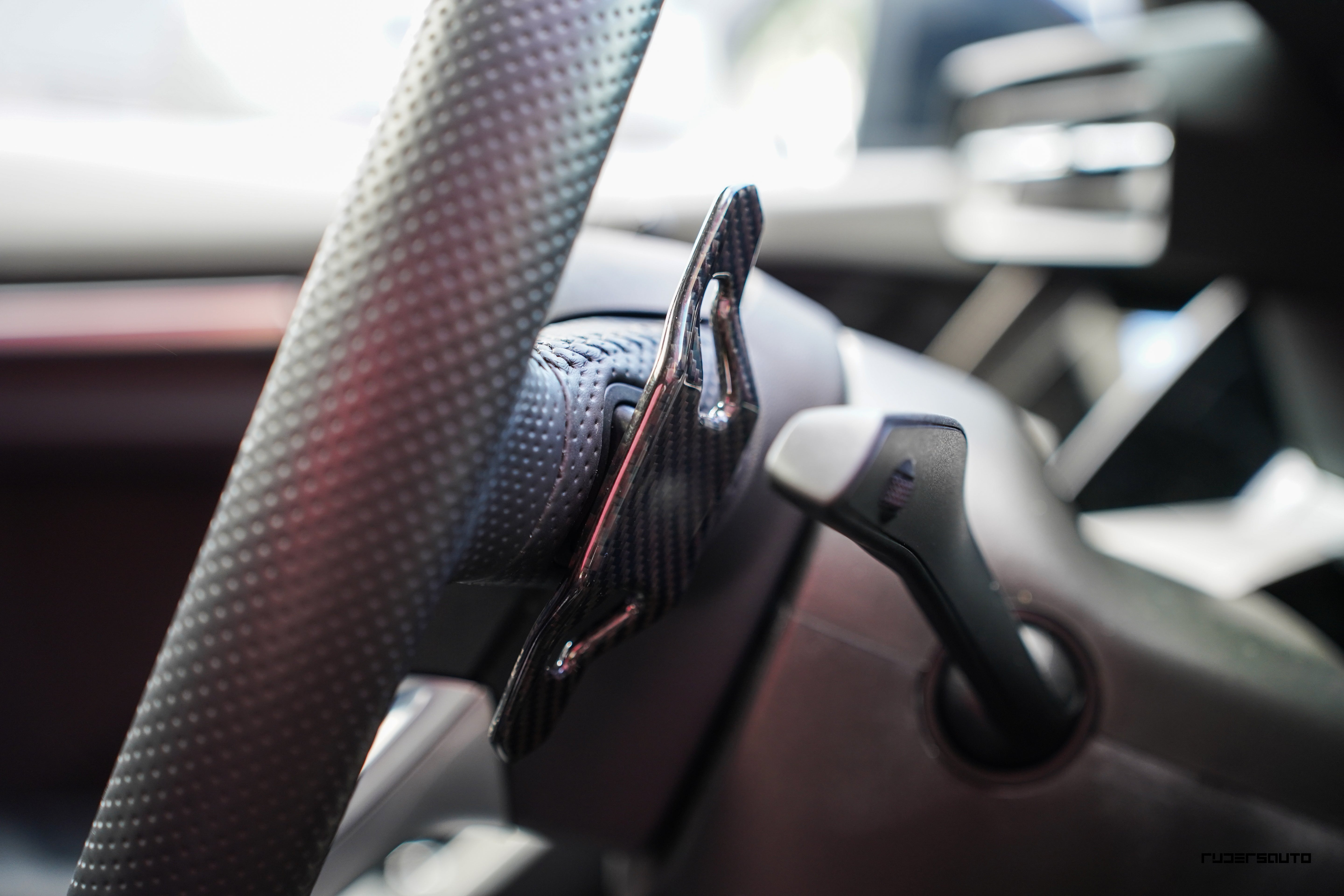 Schakelflippers carbon fibre Audi