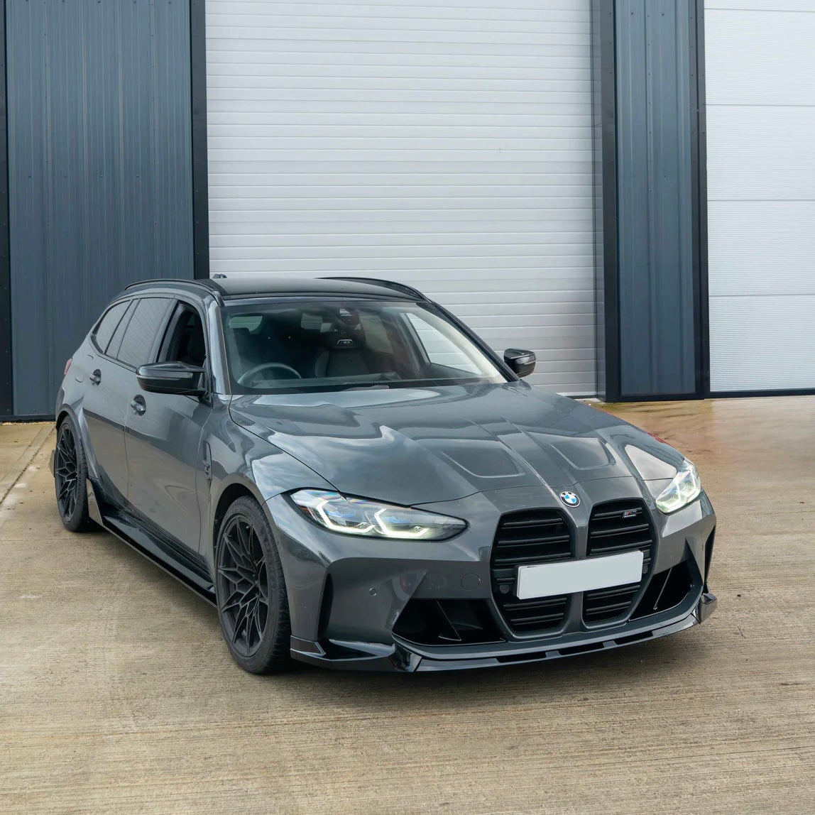 Front splitter hoogglans zwart BMW M3/M4 G80 G81 G82 G83 M-Performance style