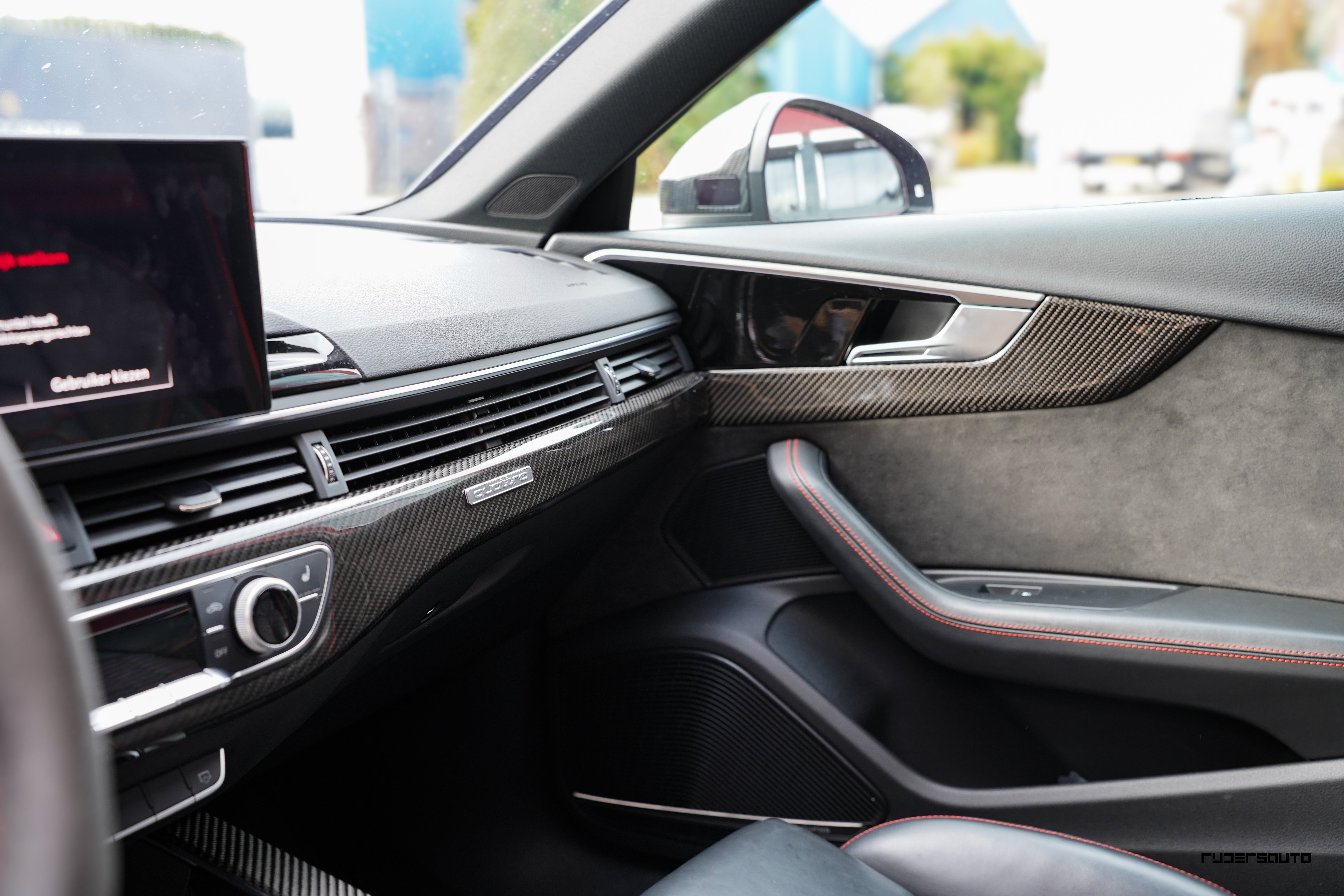 Carbon fibre interieurlijsten Audi RS4 B9 & B9.5