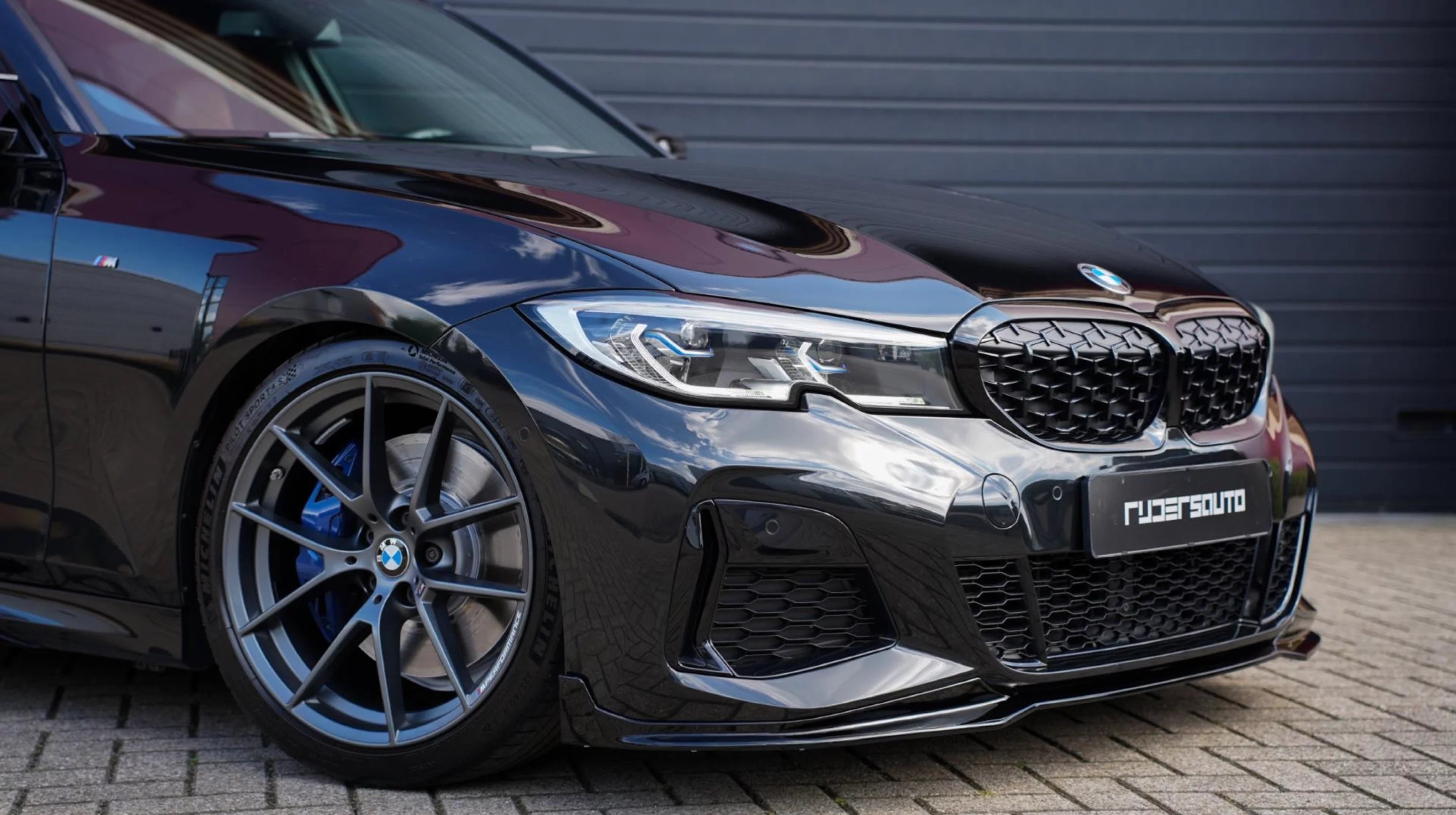 Hoogglans zwarte 'M340' grille BMW 3-serie G20/21