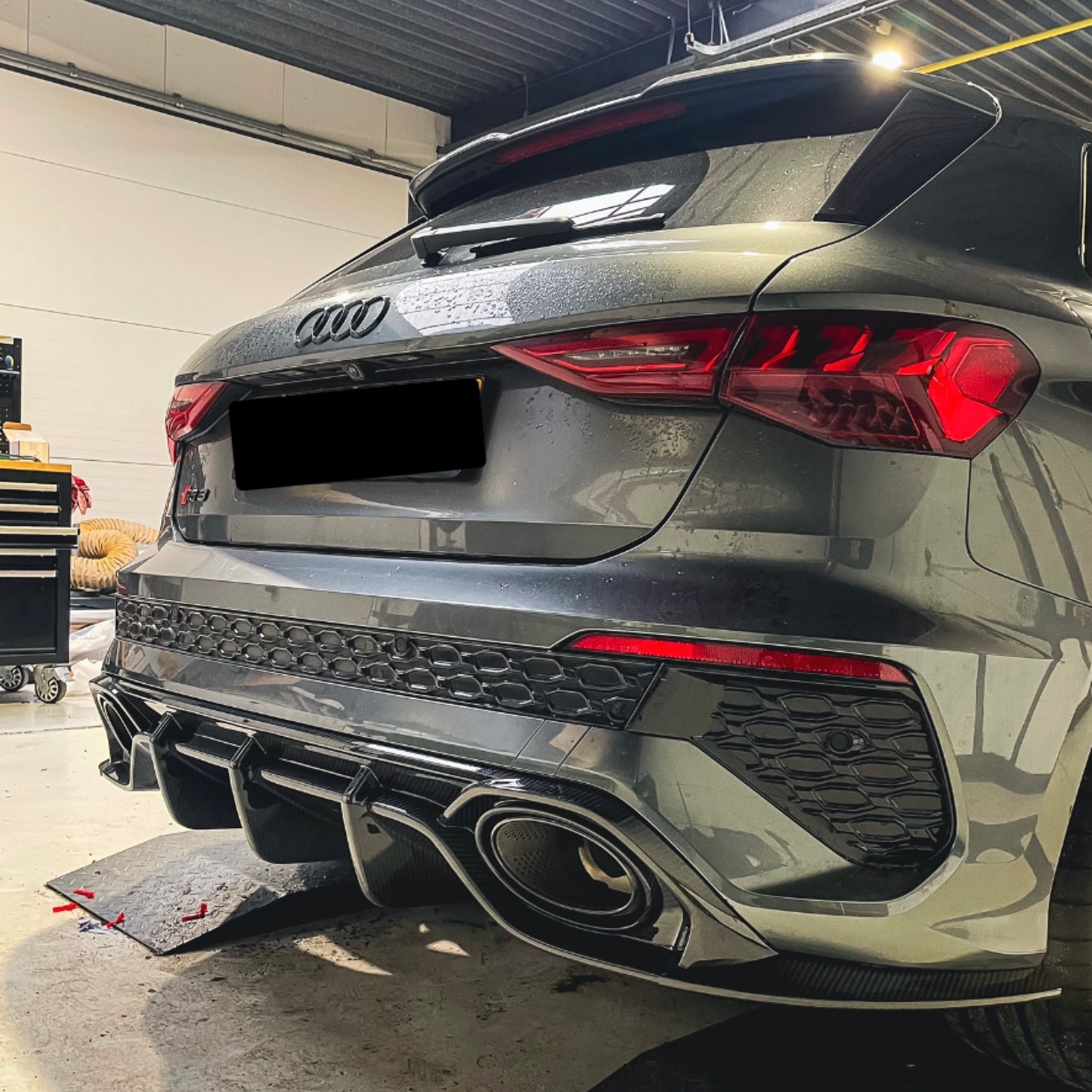 Diffuser carbon fibre Audi RS3 8Y - sportback