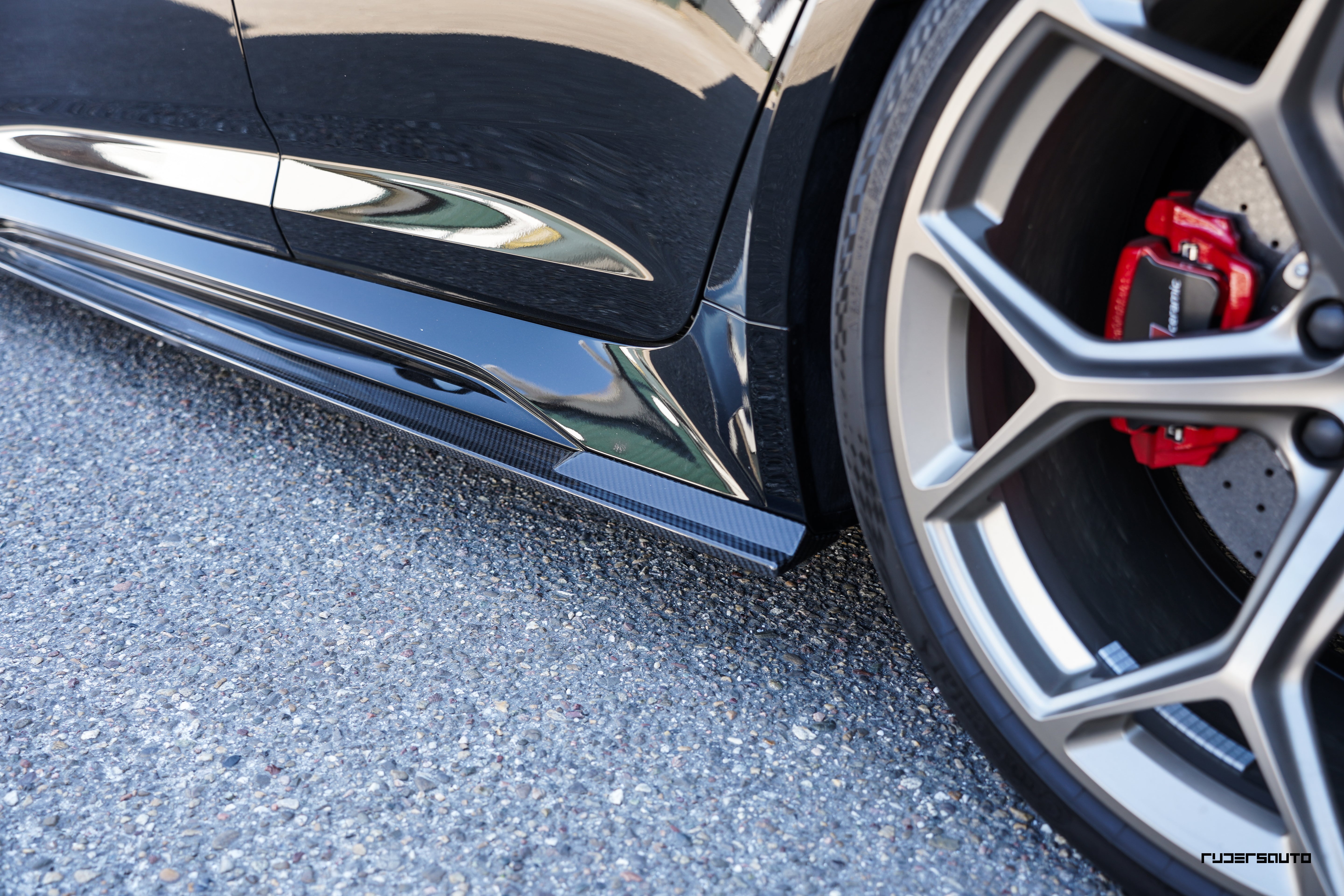 Carbon fibre side skirts Audi RS6/RS7 C8