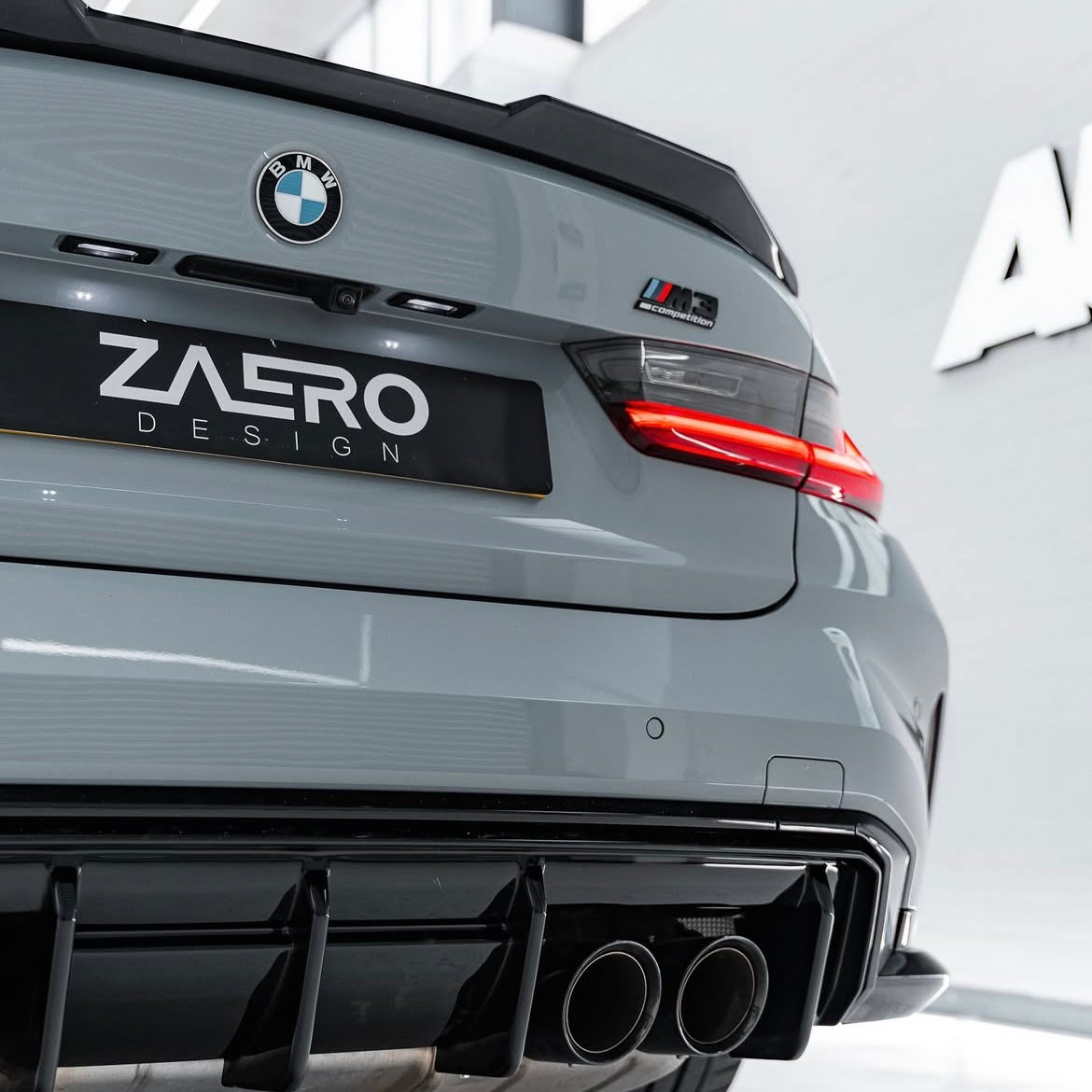 Rear spoiler BMW M3 G80 - Zaero Design
