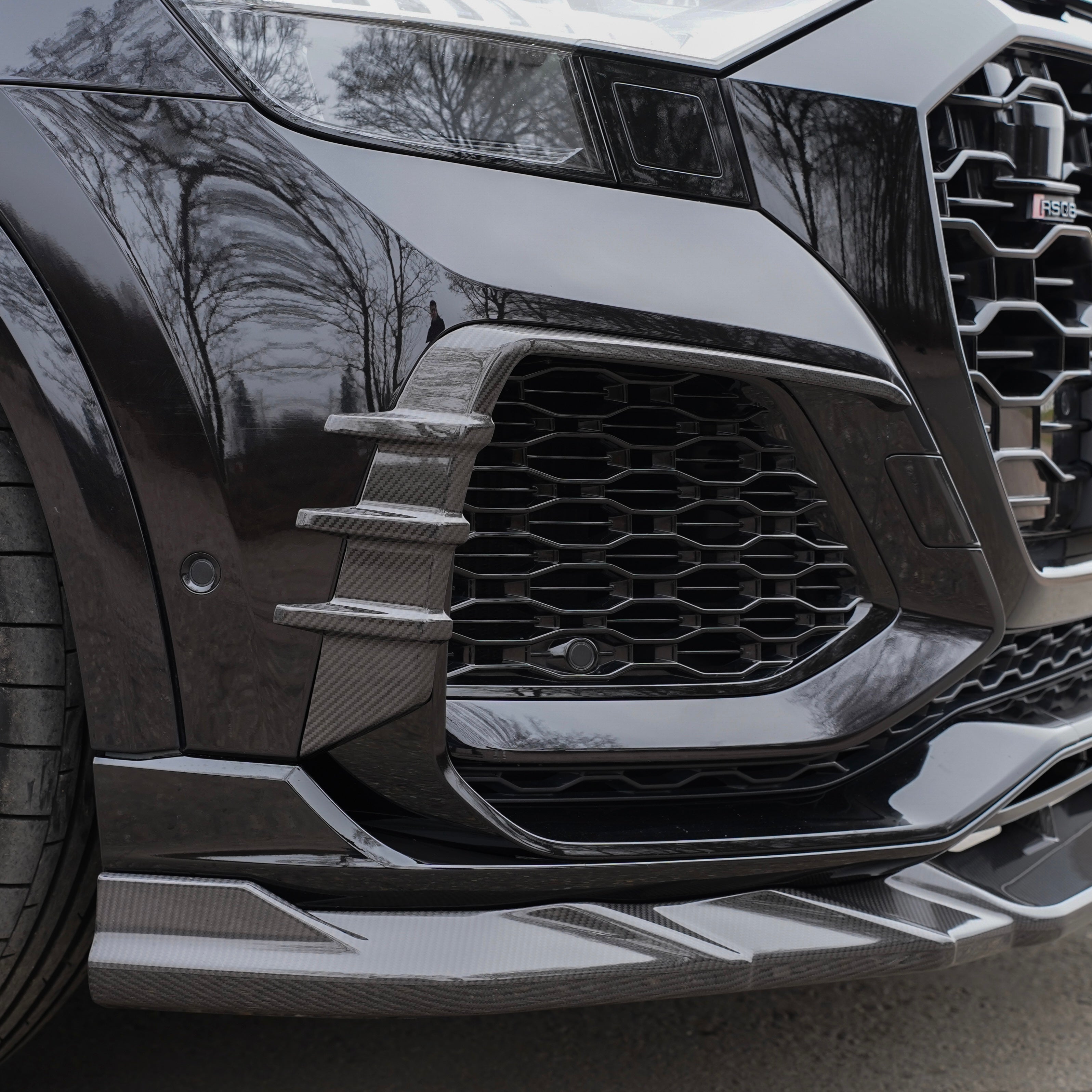 Urban carbon canards Audi RSQ8 (2019-2023)