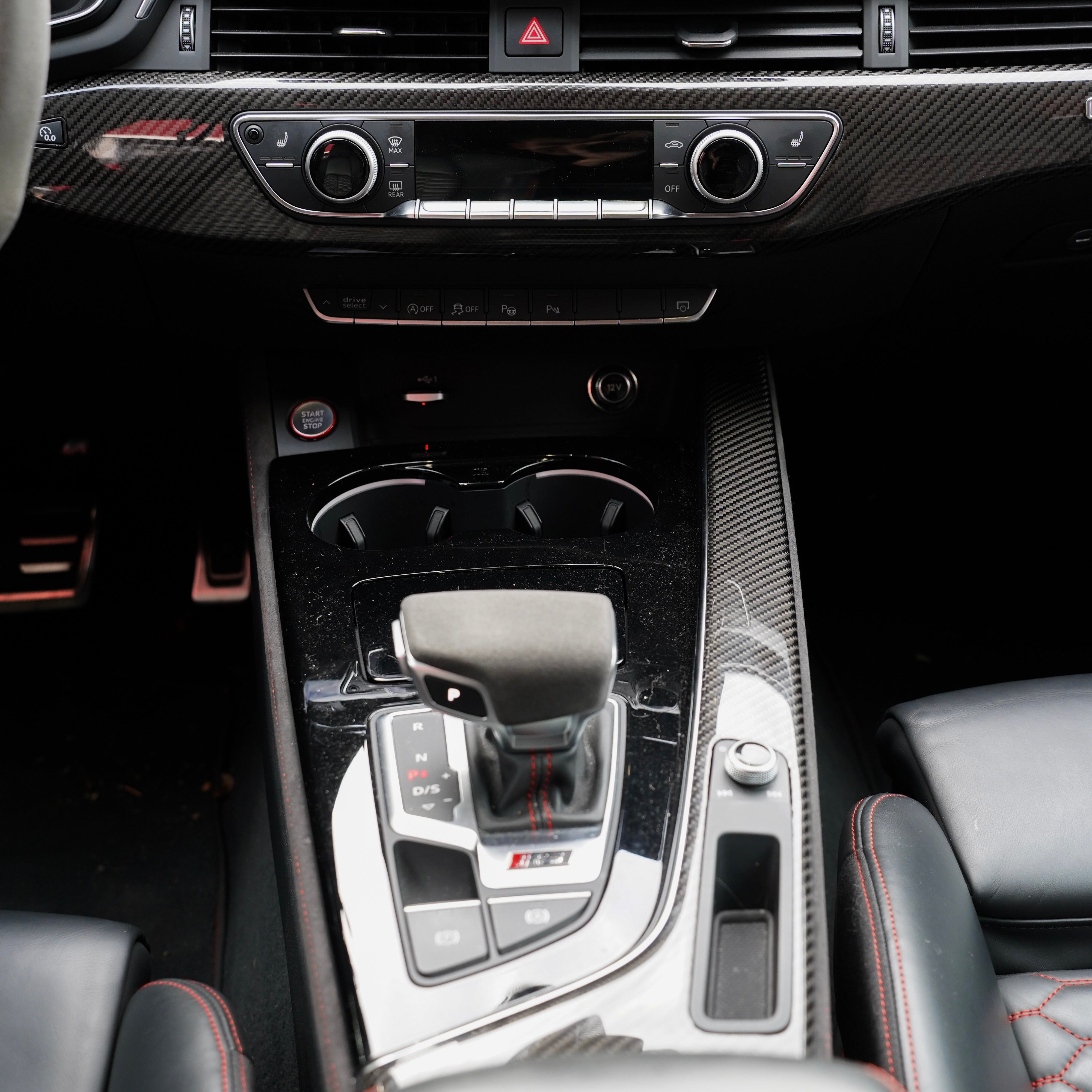 Carbon fibre interieurlijsten Audi RS4 B9 & B9.5