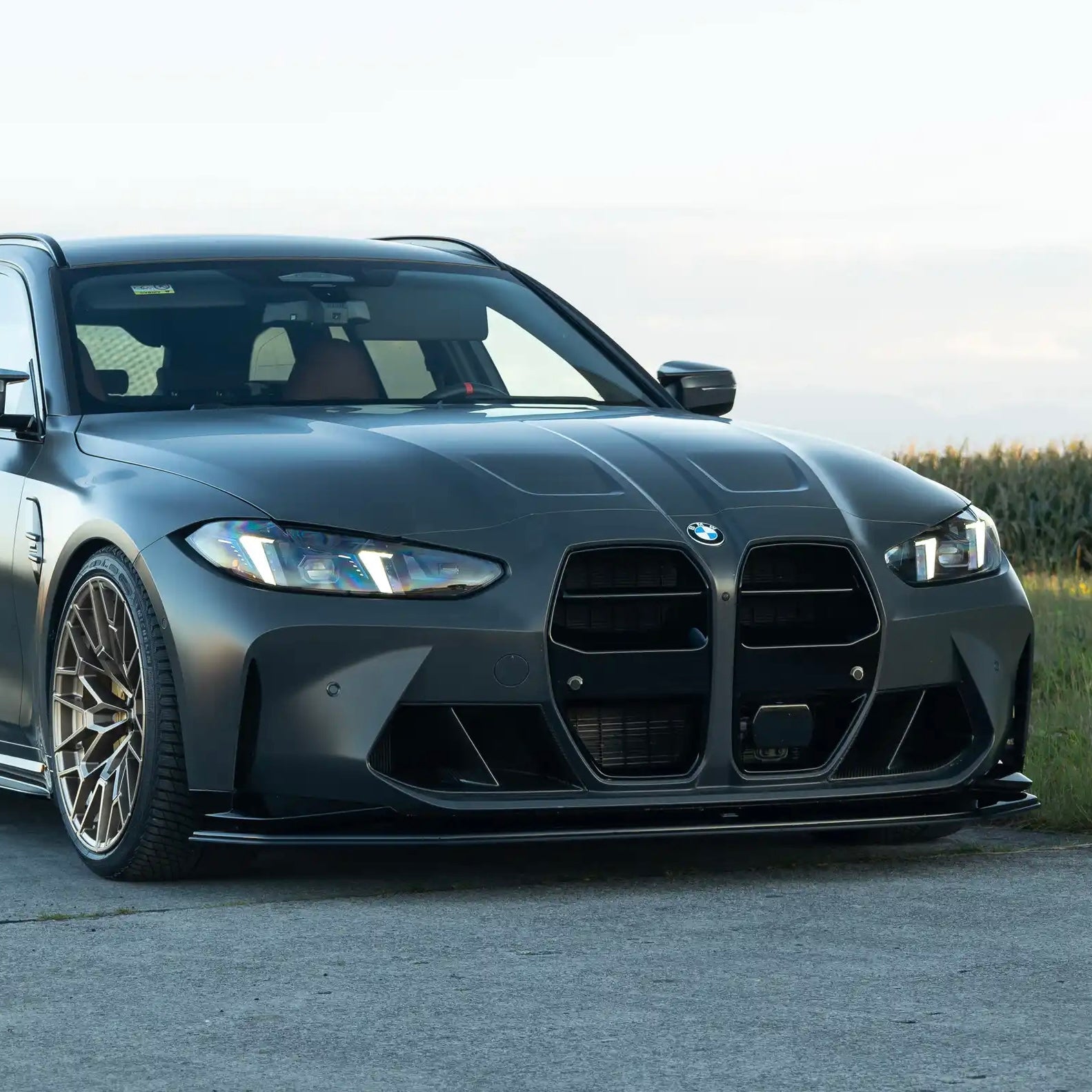 Hoogglans zwarte grille BMW M3 G80/G81 & M4 G82/G83 - Zaero-Design