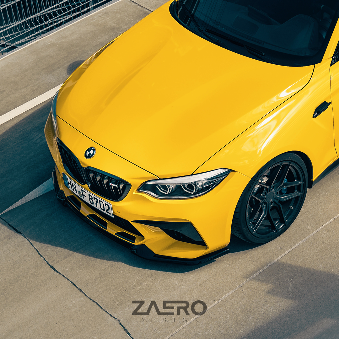 Front splitter BMW M2 F87 Competition - Zaero Design