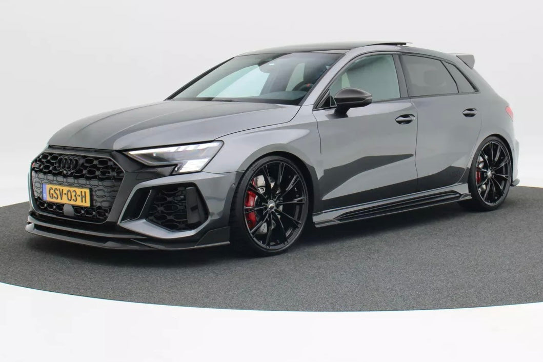 Carbon fibre side skirts Audi RS3 8Y 2021-2024 Sportback & Sedan