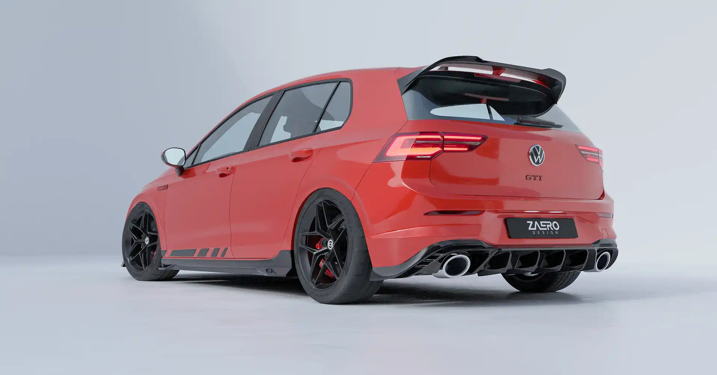 Diffuser VW Golf 8 GTI Clubsport - Zaero-Design