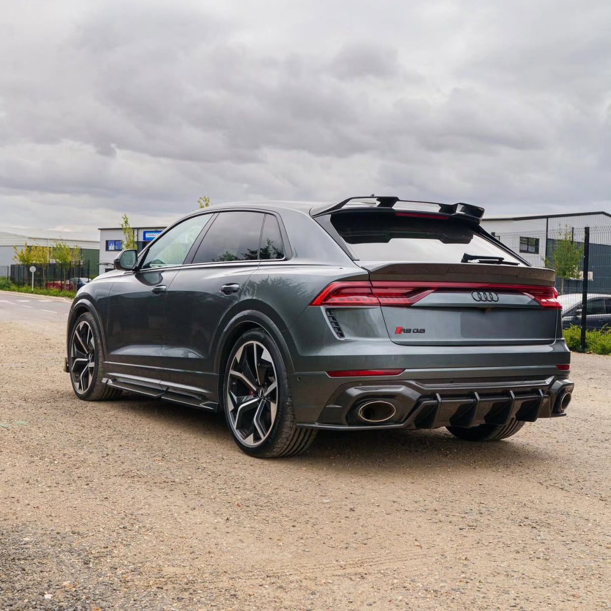 Carbon fibre diffusers Audi RSQ8 2019-2023