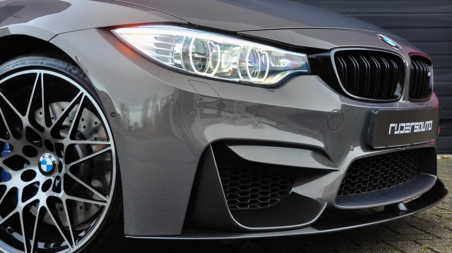 Front splitter carbon fibre M-performance style BMW M3/M4 (F80/F82/F83)