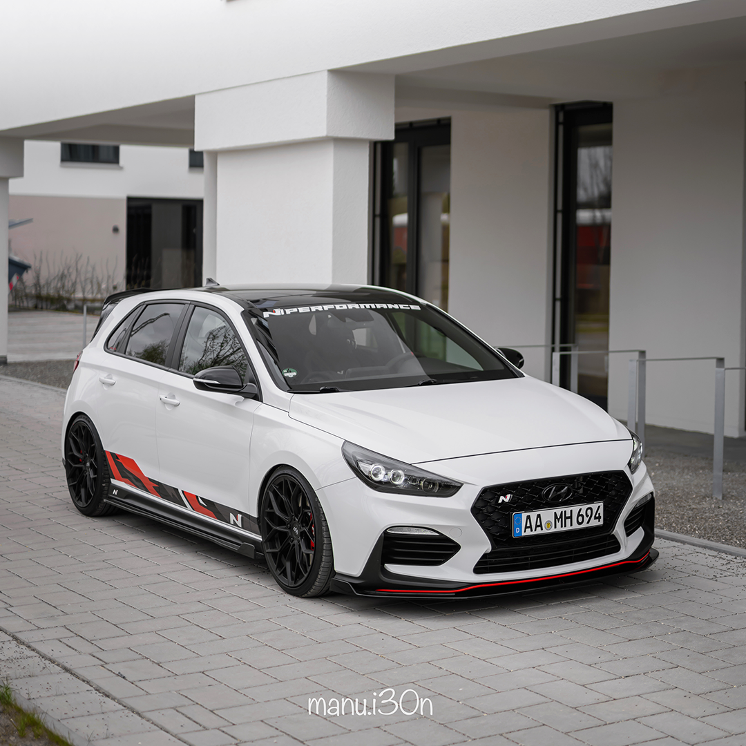 Front splitter Hyundai i30N Hatchback & Fastback - Zaero Design