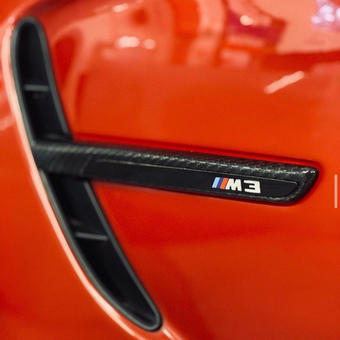 Side vents BMW M3/M4 Carbon fibre - CT-Carbon