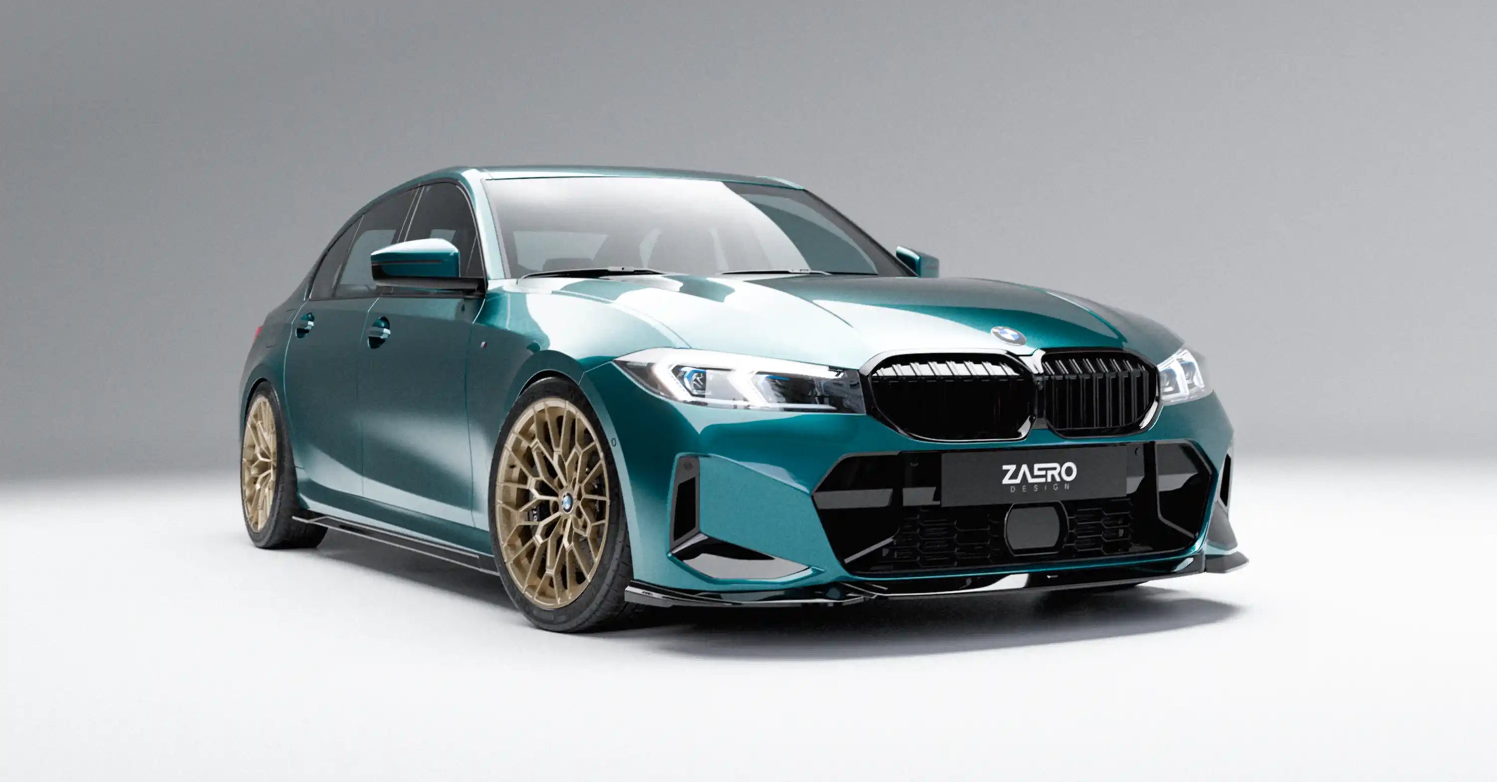 Front splitter BMW 3-serie G20/21 LCI - Zaero-Design