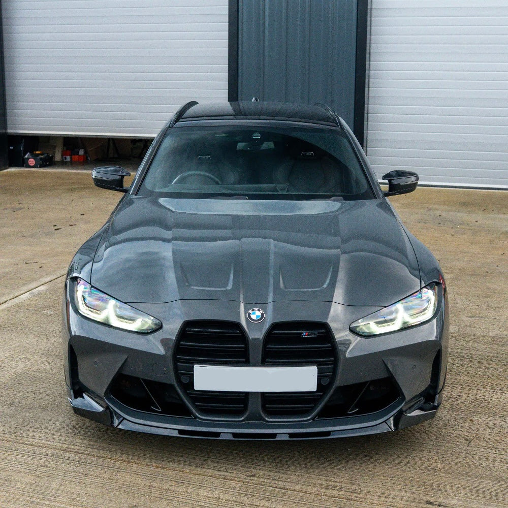 Front splitter hoogglans zwart BMW M3/M4 G80 G81 G82 G83 M-Performance style
