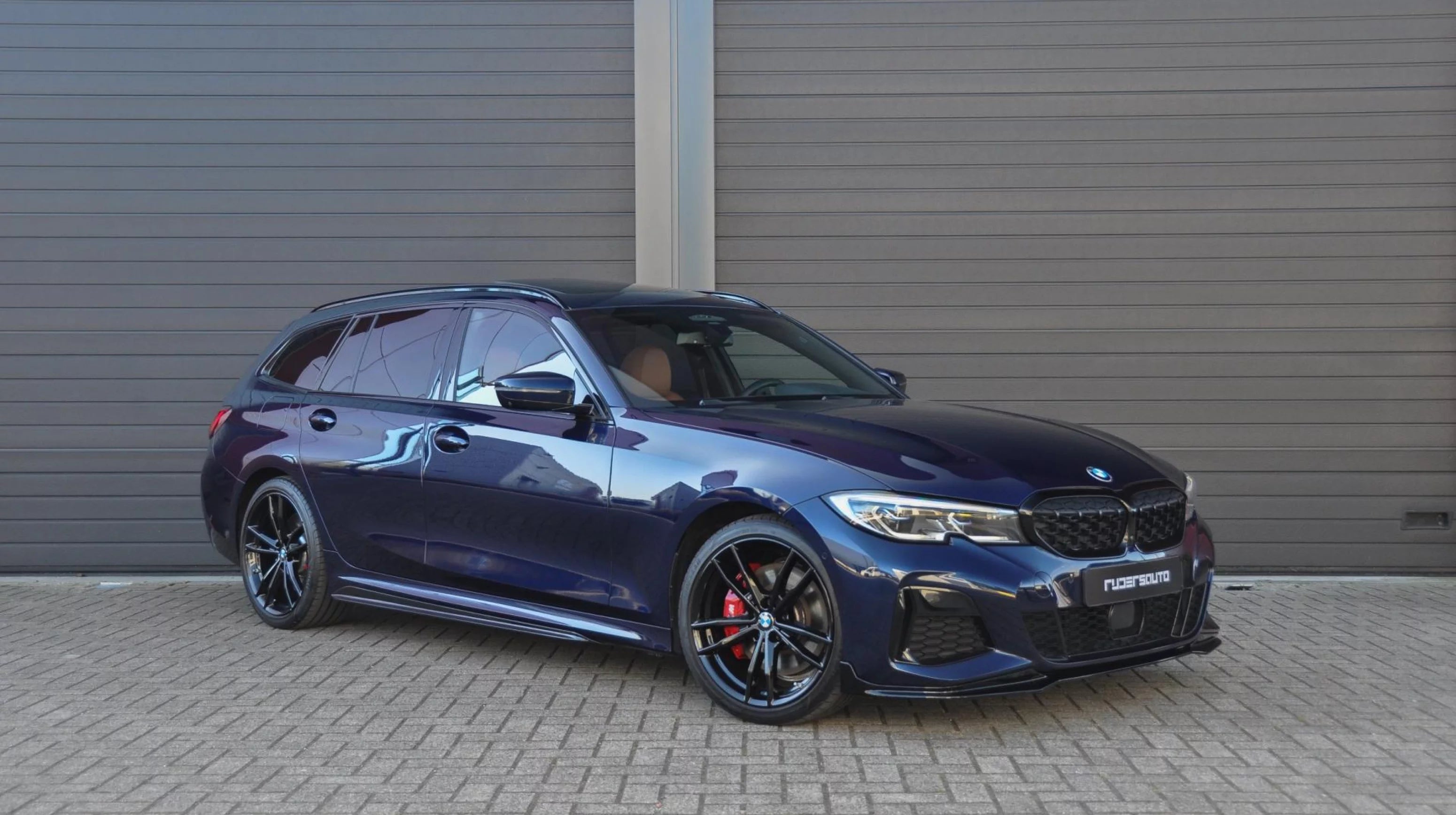 Front splitter hoogglans zwart BMW 3-serie G20/21 M-Performance style