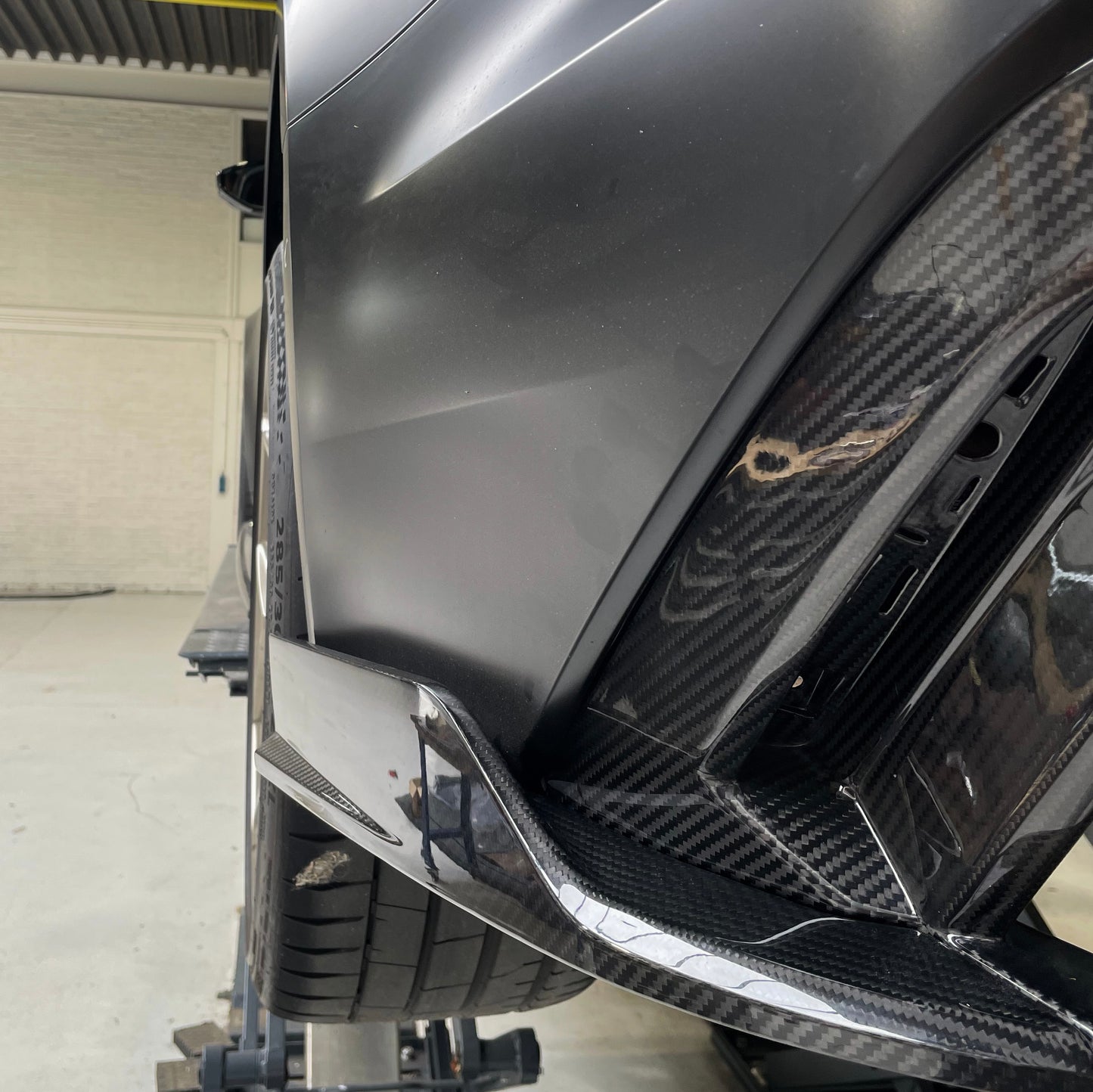 Carbon fibre diffuser Audi RS6/RS7 C8