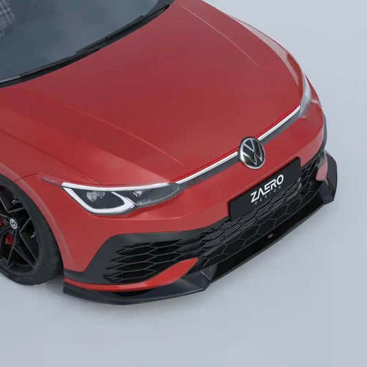 Front splitter VW Golf 8 GTI Clubsport - Zaero-Design