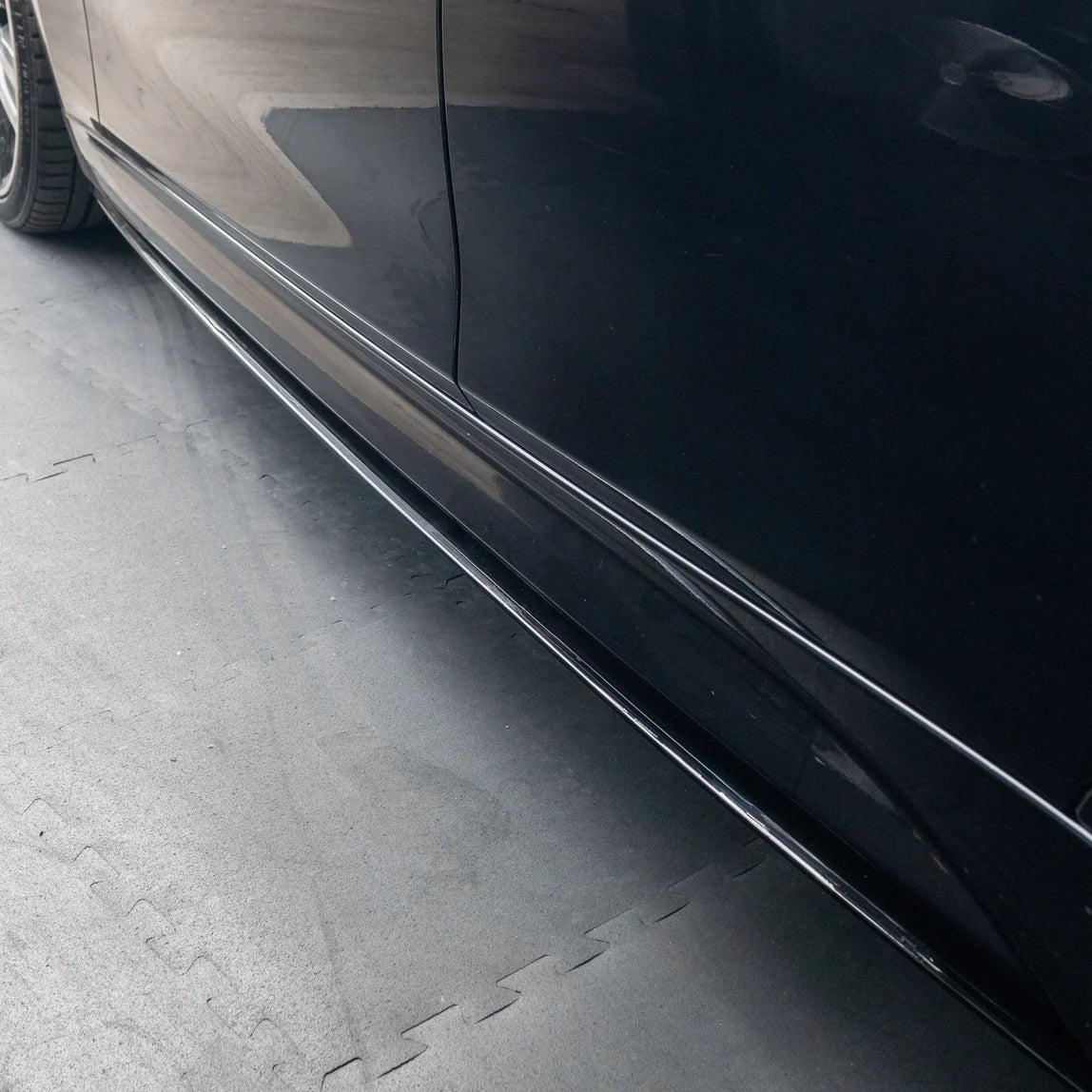 Side skirts hoogglans zwart BMW 3-serie F30/F31 - M-Performance style