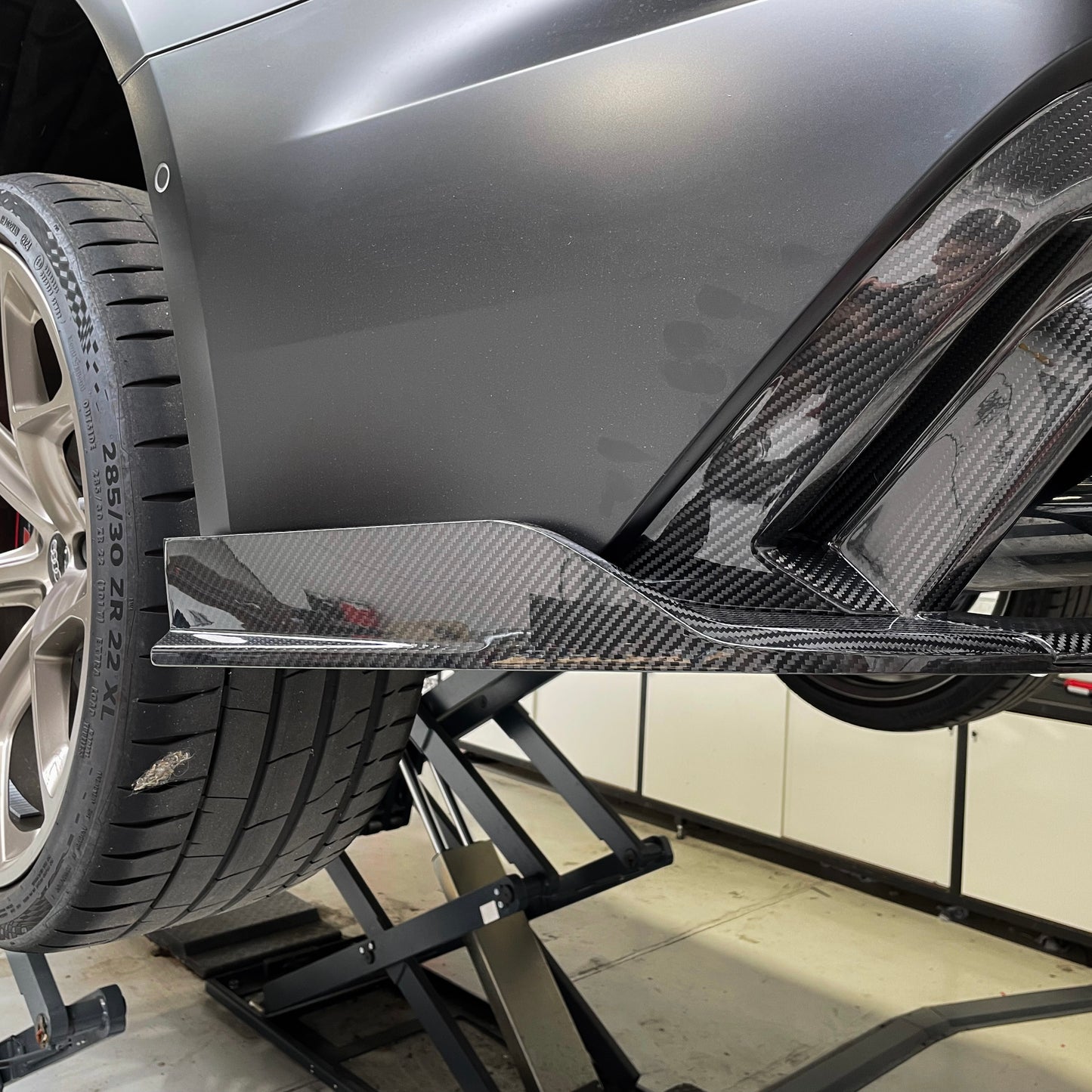 Carbon fibre diffuser Audi RS6/RS7 C8