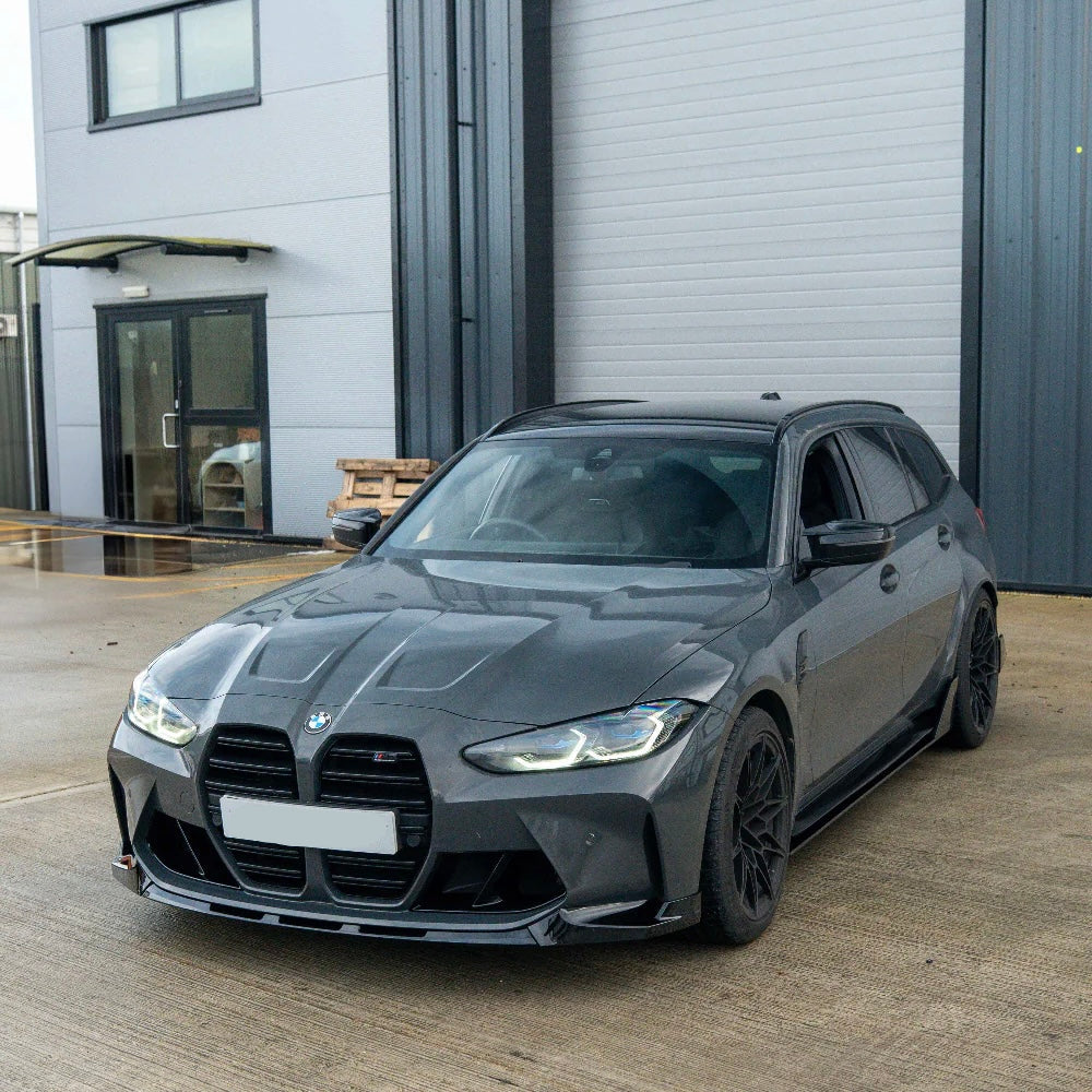 Front splitter hoogglans zwart BMW M3/M4 G80 G81 G82 G83 M-Performance style
