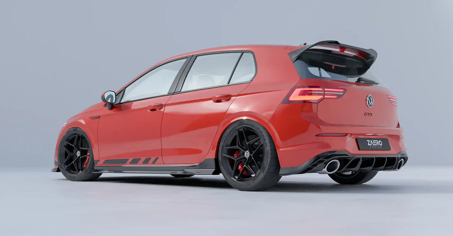 Diffuser VW Golf 8 GTI Clubsport - Zaero-Design