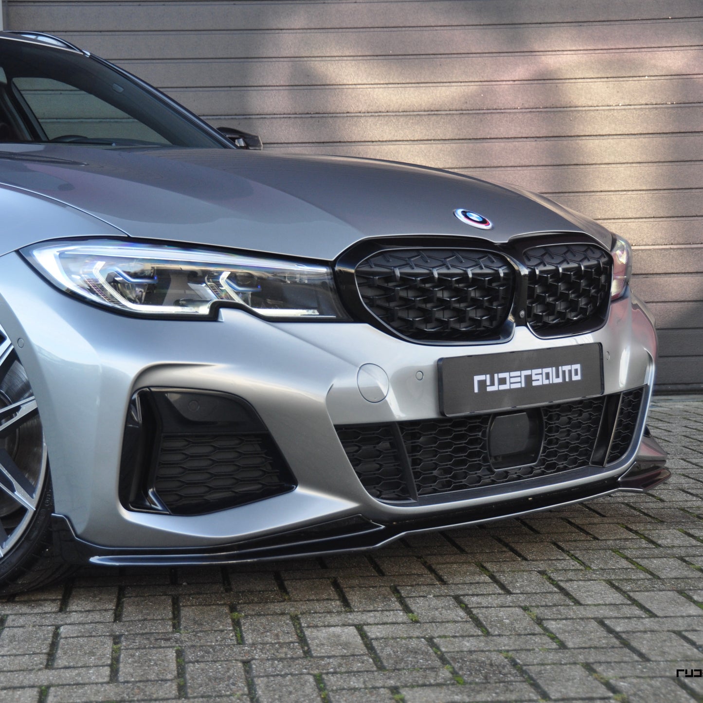 Front splitter hoogglans zwart BMW 3-serie G20/21 M-Performance style