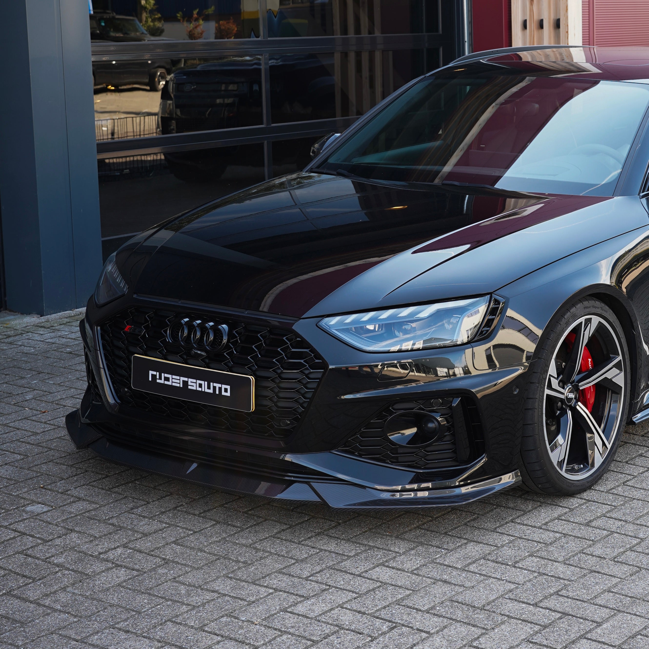 Carbon fibre front splitter Audi RS4 B9.5