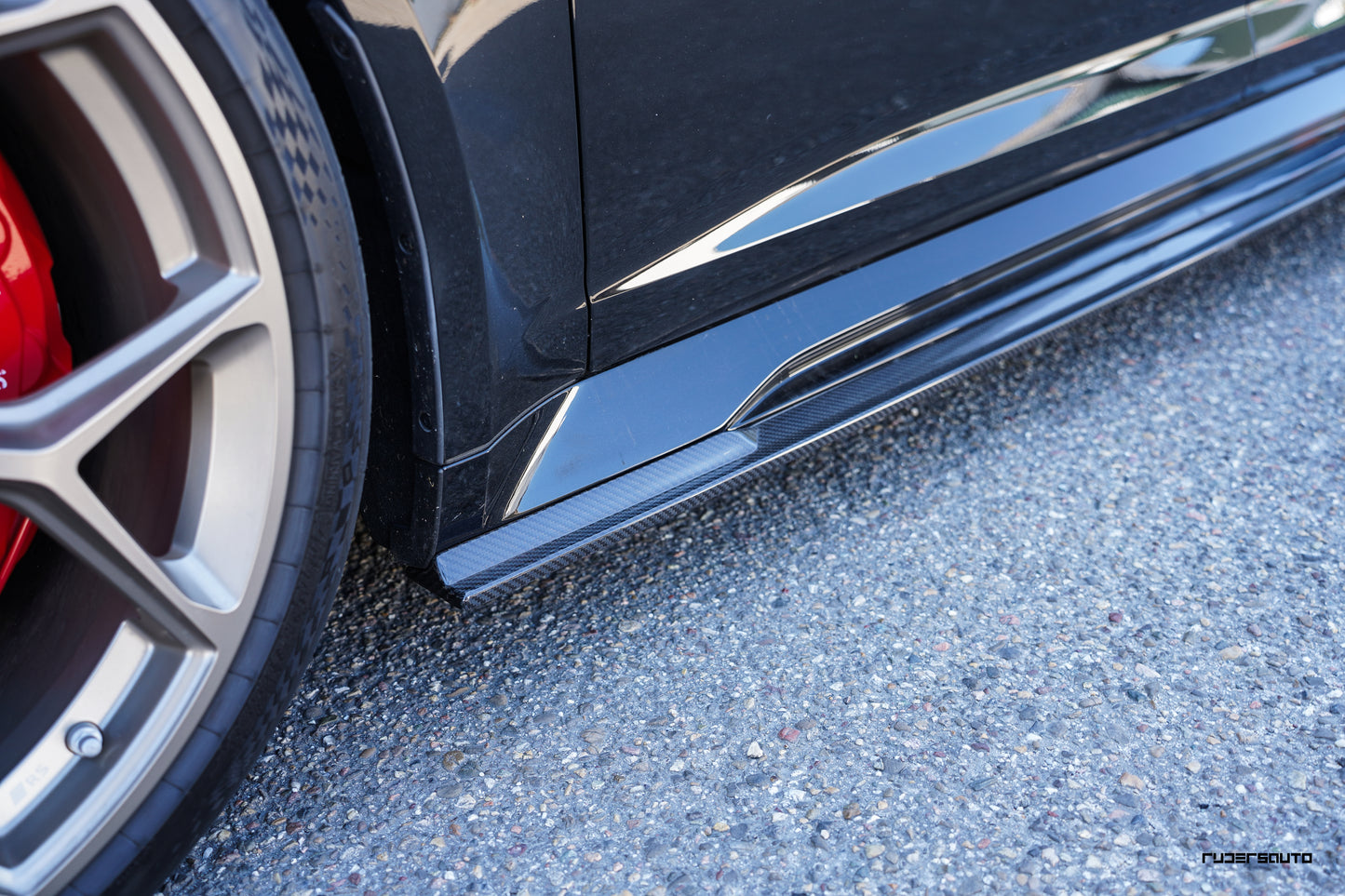 Carbon fibre side skirts Audi RS6/RS7 C8
