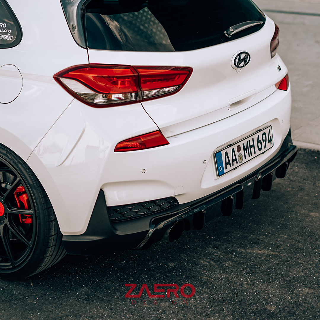 Diffuser Hyundai i30N Hatchback - Zaero Design