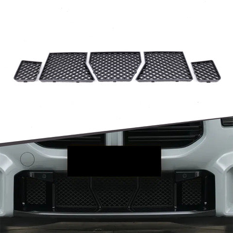 Voorbumper inserts/bescherming BMW G87 M2