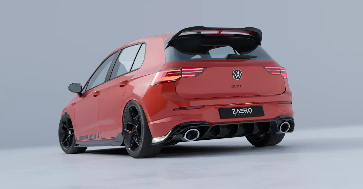 Diffuser VW Golf 8 GTI Clubsport - Zaero-Design