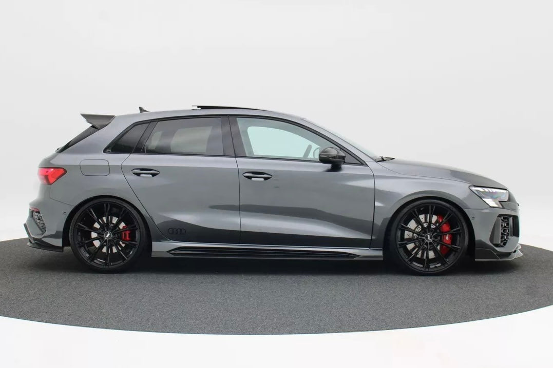 Carbon fibre side skirts Audi RS3 8Y 2021-2024 Sportback & Sedan