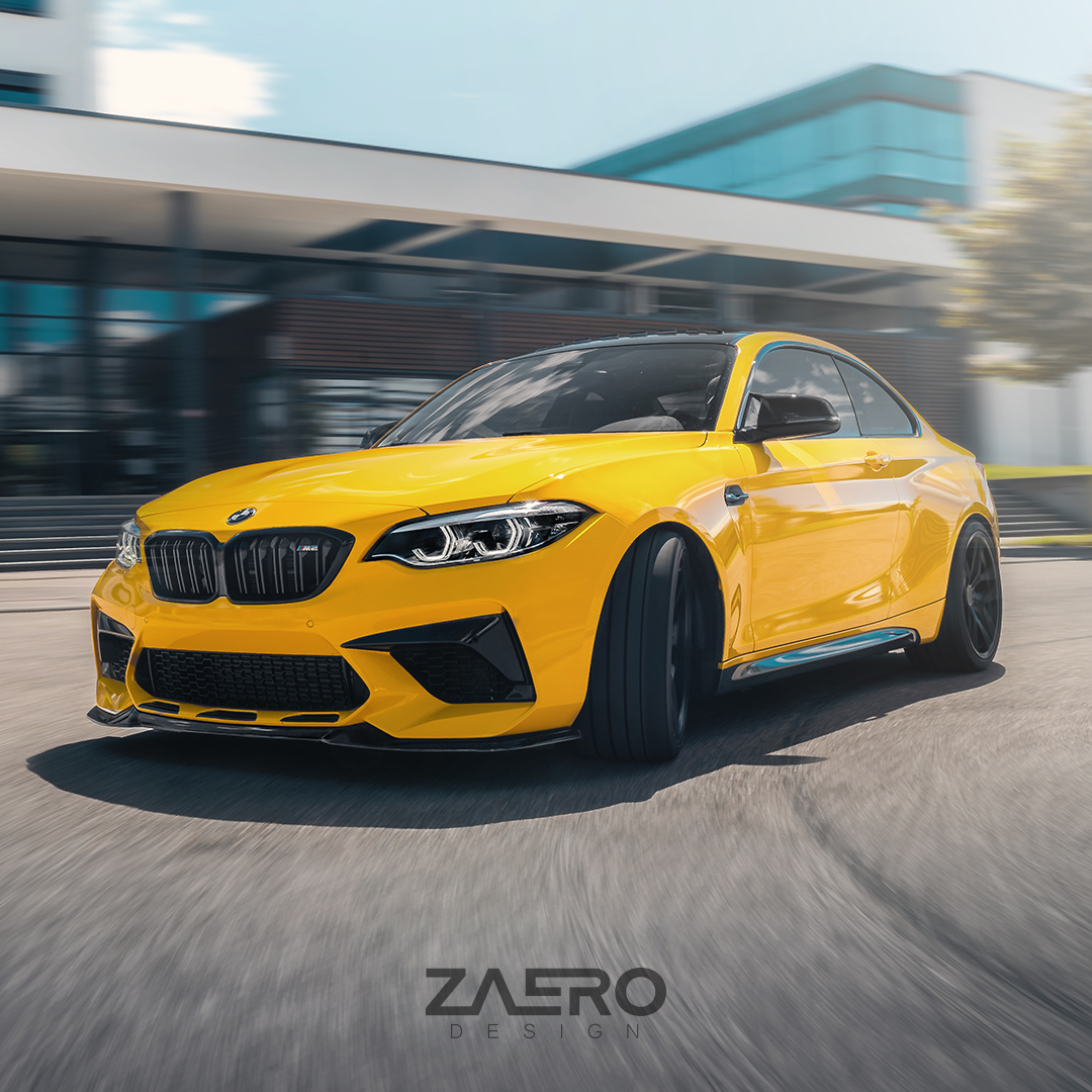 Front splitter BMW M2 F87 Competition - Zaero Design