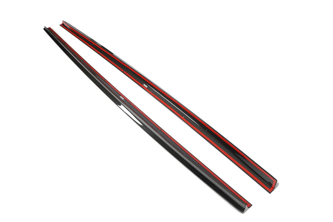 Carbon fibre side skirts Audi RS4 B9.5