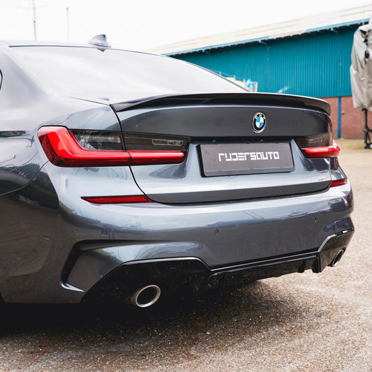 Rear spoiler hoogglans zwart BMW 3-serie G20 M-Performance style