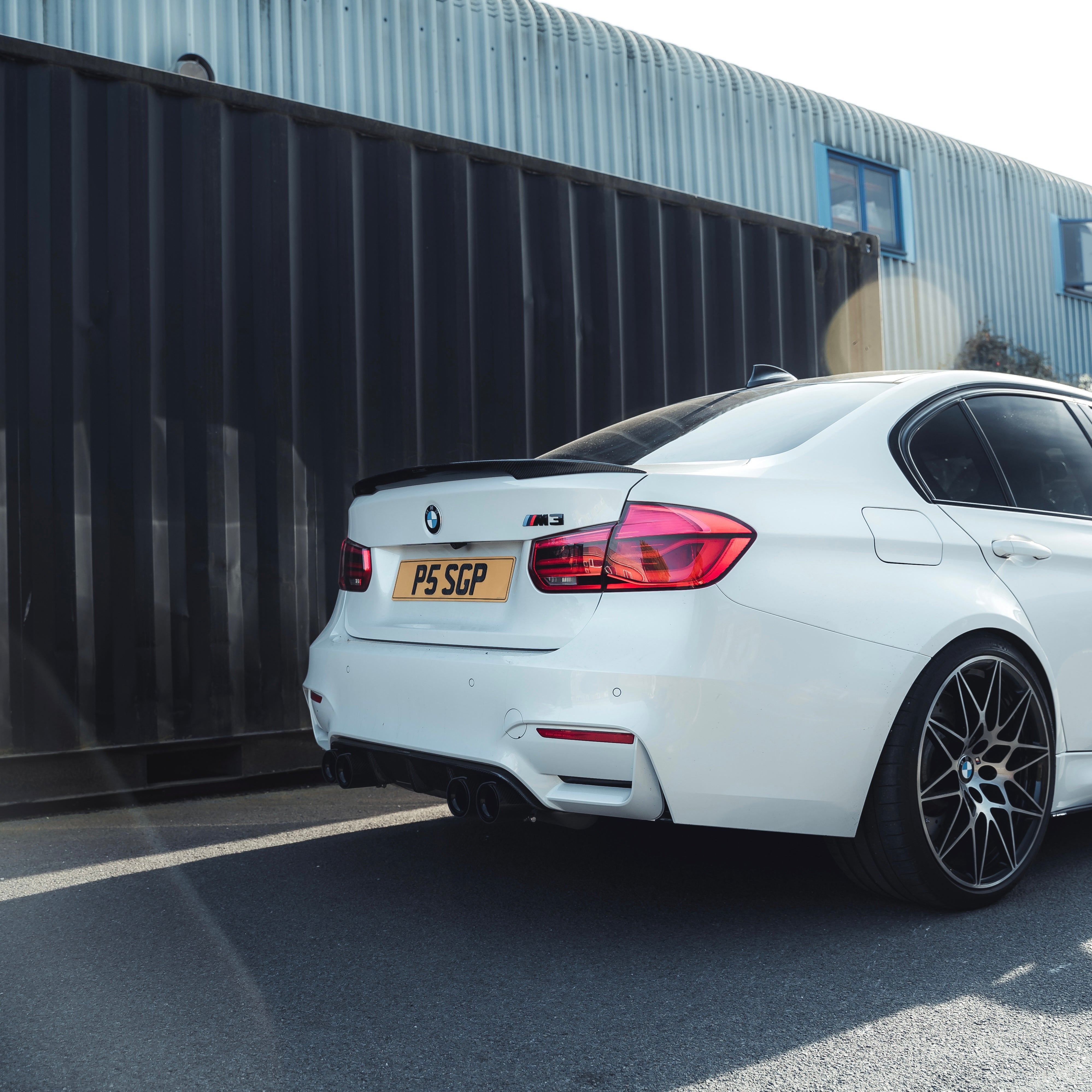 Rear spoiler carbon fibre M-Performance style BMW F80 M3 & F30 3-serie